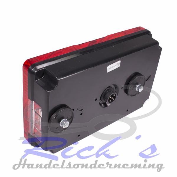 Achterlicht WAS rechthoek LED links 2 Achterlicht WAS rechthoek LED links