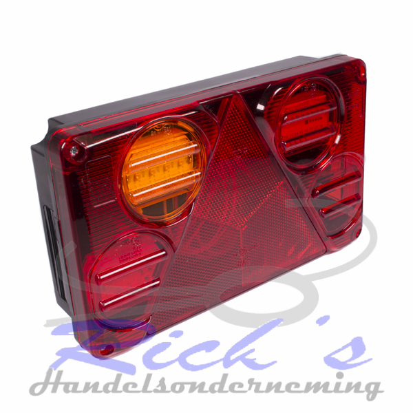 Achterlicht WAS rechthoek LED links 1 Achterlicht WAS rechthoek LED links