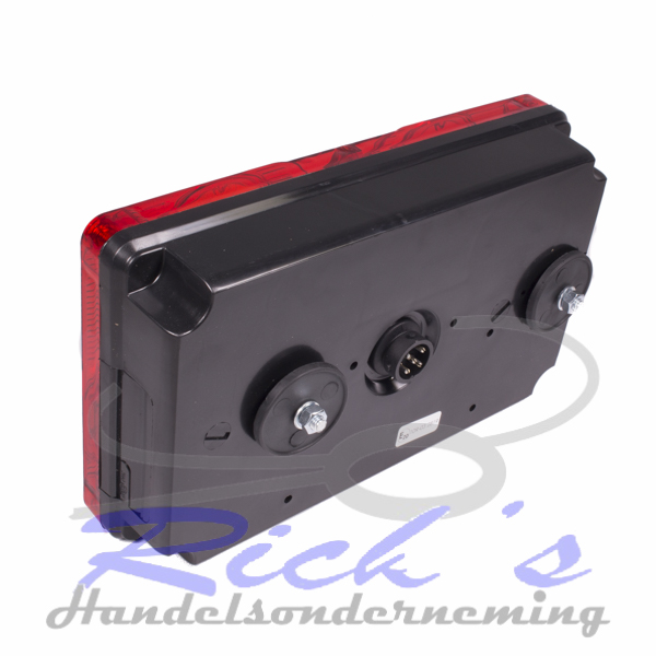 Achterlicht WAS rechthoek LED rechts 2 Achterlicht WAS rechthoek LED rechts