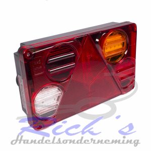 Achterlicht WAS rechthoek LED rechts