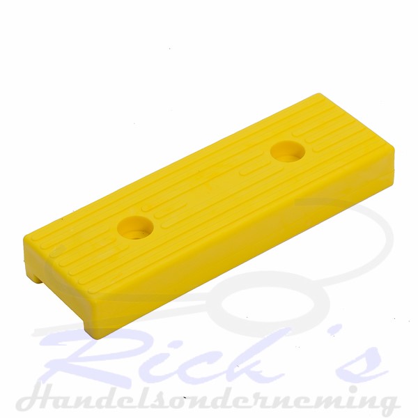 Bootkussen-100x300x42mm-kunststof-geel