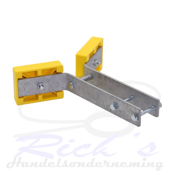 Bootvangmuil-boegsteun-kunststof-geel-met-houder-kort (2)