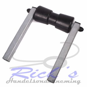 Kielrol 190 mm verstelbaar 30x30x300mm