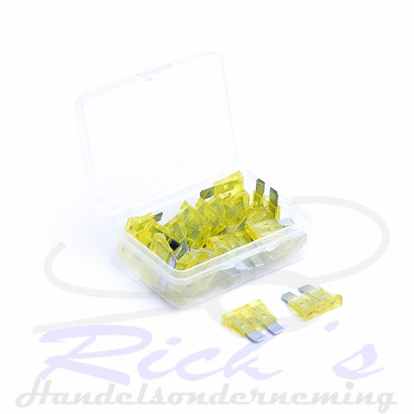 Steekzekeringen-20-ampere-geel