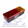 Achterlicht 210x83mm radex 8100 l+r met kentekenverlichting