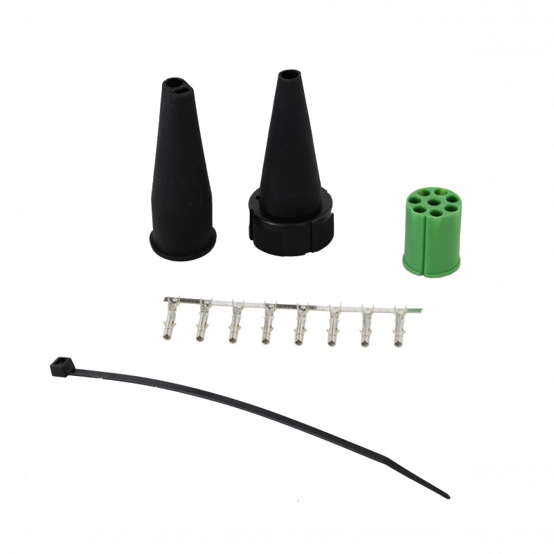 aspock-8-polige-bajonetaansluiting-rechts-groen