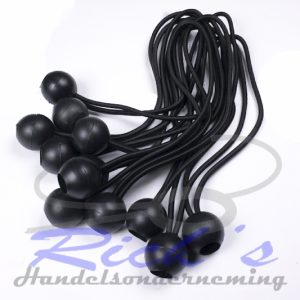Elastiek met bal 12 stuks lengte 24 cm