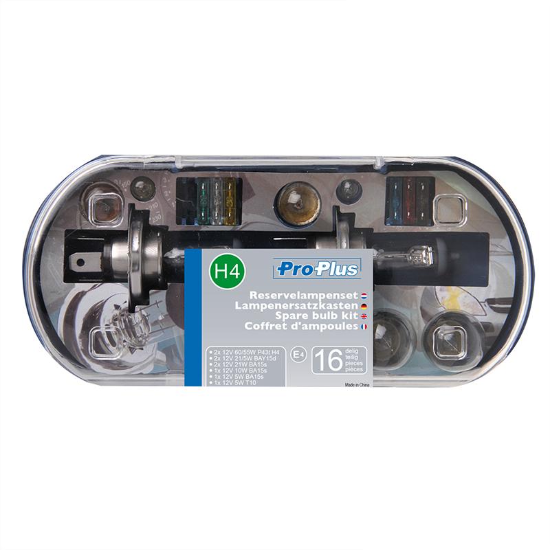 lampenset 16 delig H4