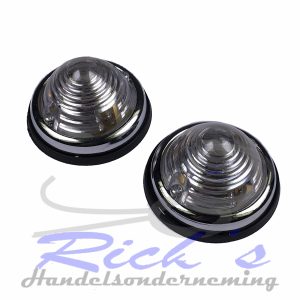 Positielamp set 2 delig wit