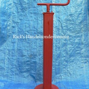 Steunpoot vierkant aanlas 50 mm