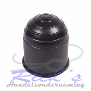 Trekaakdop kunststof zwart