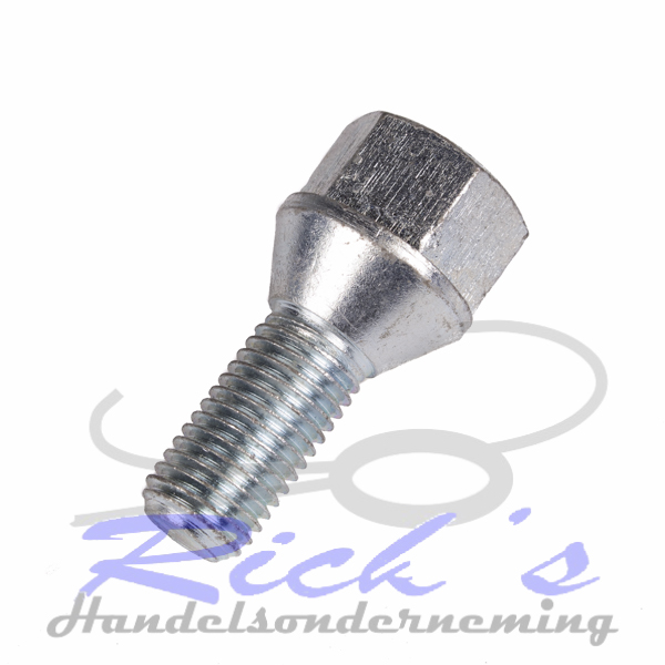 wielbout-M12-conisch,-ongeremd